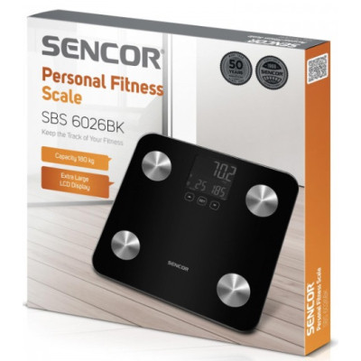 Ваги підлогові Sencor SBS6026BK
