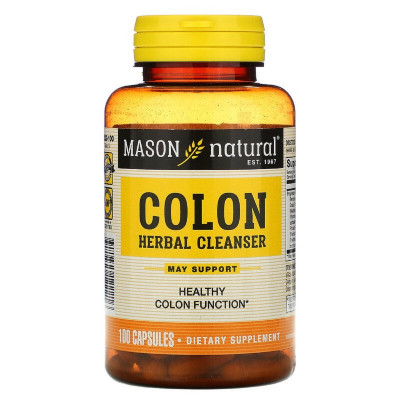 Трави Mason Natural Трав&#039;яна очищуюча суміш для кишечника, Colon Herbal Cleanser (MAV-12221)