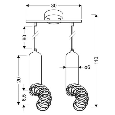Люстра Candellux TUBA (32-78636)