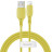 Дата кабель USB 2.0 AM to Lightning 1.2m 2.4A yellow Baseus (CALDC-0Y)