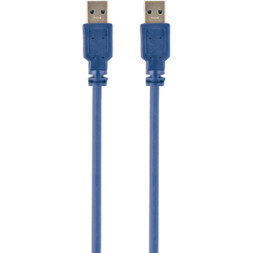 Дата кабель USB3.0 AM-АM 0.5m Maxxter (U-AMAM3-0,5m)