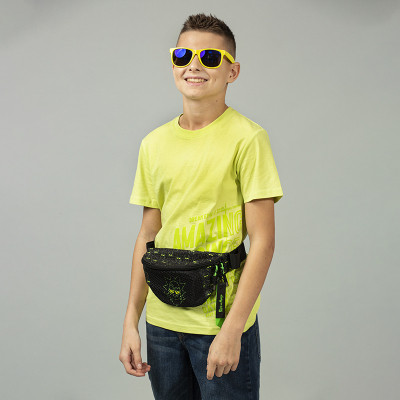Сумка-бананка Kite Teens Rick and Morty Чорна (RM24-2770)