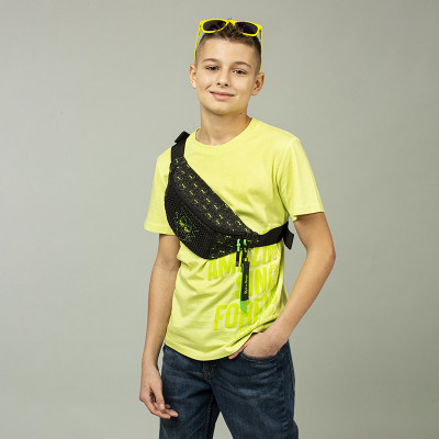 Сумка-бананка Kite Teens Rick and Morty Чорна (RM24-2770)