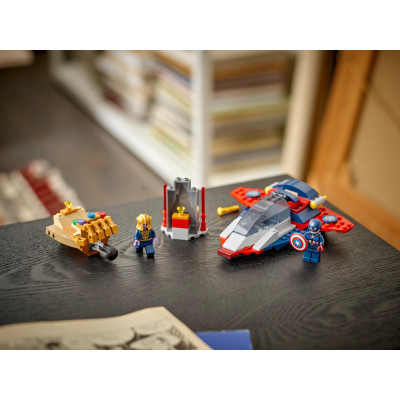Конструктор LEGO Super Heroes Капітан Америка проти Таноса (76319)