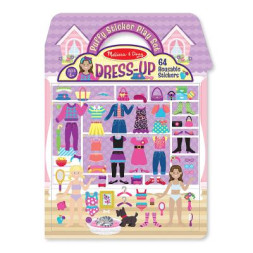 Набір для творчості Melissa&amp;Doug Объемные многоразовые наклейки &quot;Мода&quot; (MD2195)