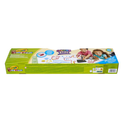 Набір для творчості Crayola Mini Kids Багаторазовий килимок для малювання, з фарбами (81-1528)