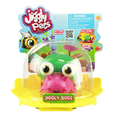Інтерактивна іграшка Jiggly pets Рожевий равлик (6337834)