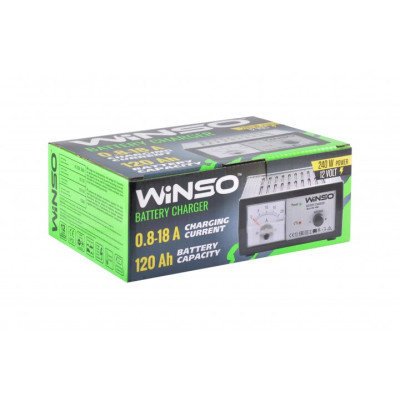 Зарядний пристрій для автомобільного акумулятора WINSO 139100