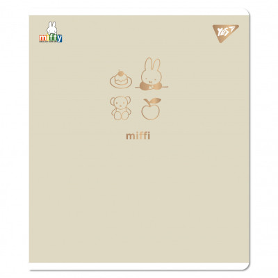 Зошит Yes Gold Miffy 12 аркушів лінія (767507)