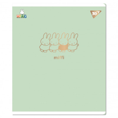 Зошит Yes Gold Miffy 12 аркушів лінія (767507)