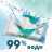Дитячі вологі серветки Pampers Harmonie Aqua 48 шт (8006540458563)