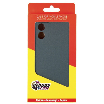 Чохол до мобільного телефона Dengos Soft Motorola Moto E13 (green) (DG-TPU-SOFT-28)