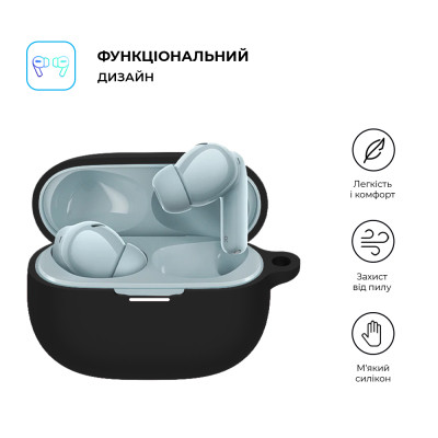 Чохол для навушників Armorstandart Hang Case для Xiaomi Redmi Buds 5 Pro Black (ARM75476)
