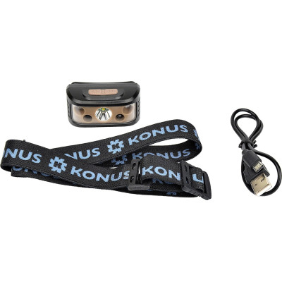 Ліхтар Konus Konusflash-7 (236 Lm) Sensor USB Rechargeable (3924)