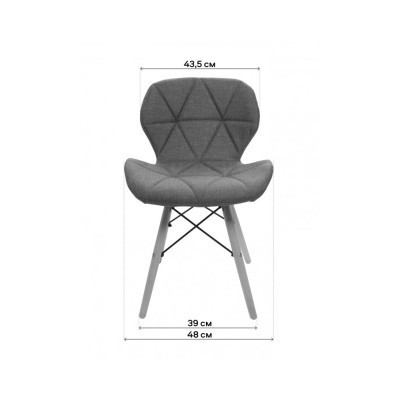 Кухонний стілець GT Racer X-D27 Fabric Brown