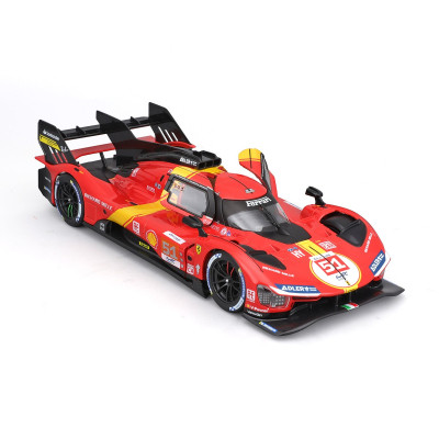 Машина Bburago Ferrari 499P LMH (124) (18-26309)