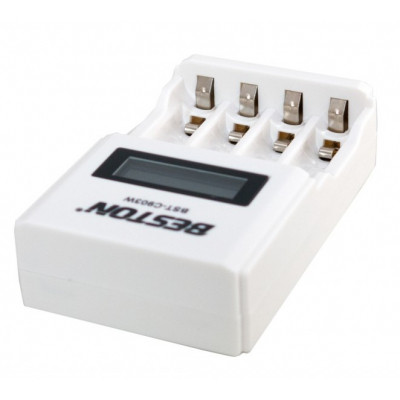 Зарядний пристрій для акумуляторів Beston BST-C903W 4slots for AA/AAA, Ni-MH/Ni-CD (AAB1850)
