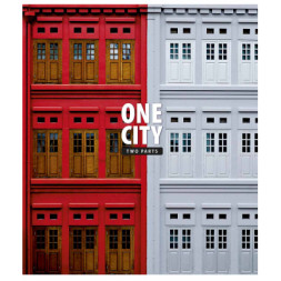 Зошит Школярик One city, two parts 80 аркушів клітинка (080-3137K)