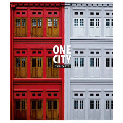Зошит Школярик One city, two parts 80 аркушів клітинка (080-3137K)