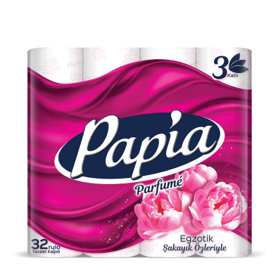 Туалетний папір Papia Platinum 4 шари 32 рулони (8690536026364)