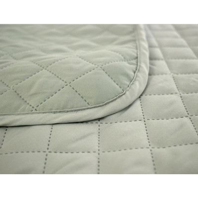 Покривало Руно двостороннє декоративне Grey 220х240 см (330.52У_Grey_1)