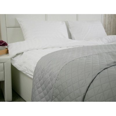 Покривало Руно двостороннє декоративне Grey 220х240 см (330.52У_Grey_1)