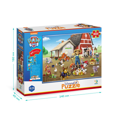 Пазл DoDo Вімельпазл на 60 елементів Paw Patrol. На фермі (200452)