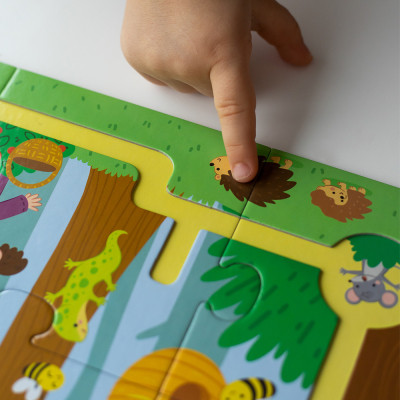 Пазл DoDo лабіринт Моя мандрівка лісом (300585)