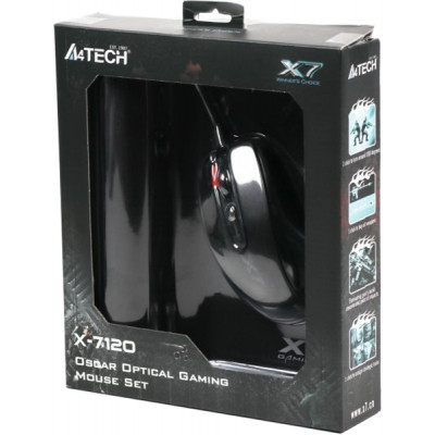 Мишка A4Tech X-7120 Black