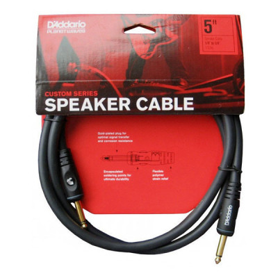Акустический кабель D&#039;Addario Custom Series Speaker Cable (1.5m) (PW-S-05)