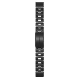 Ремінець до смарт-годинника Garmin fenix 6 22mm QuickFit Carbon Gray DLC Titanium (010-12863-09)