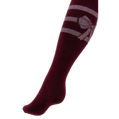 Колготки дитячі UCS Socks з бантом (M0C0301-1410-5G-burgundy)