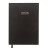 Тижневик Buromax датований 2025 MONOCHROME A5 чорний (BM.2160-01)