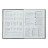 Тижневик Buromax датований 2025 MONOCHROME A5 чорний (BM.2160-01)