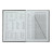 Тижневик Buromax датований 2025 MONOCHROME A5 чорний (BM.2160-01)