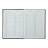 Тижневик Buromax датований 2025 MONOCHROME A5 чорний (BM.2160-01)