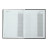 Тижневик Buromax датований 2025 MONOCHROME A5 чорний (BM.2160-01)