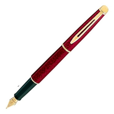 Ручка пір&#039;яна Waterman Hemisphere Marblad Red (FP F 12050)