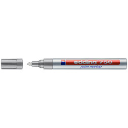 Маркер Edding Paint 2-4 мм круглий срібний (e-750/54)
