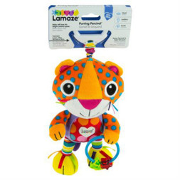 Іграшка на коляску Lamaze Леопардик муркотить (L27563)