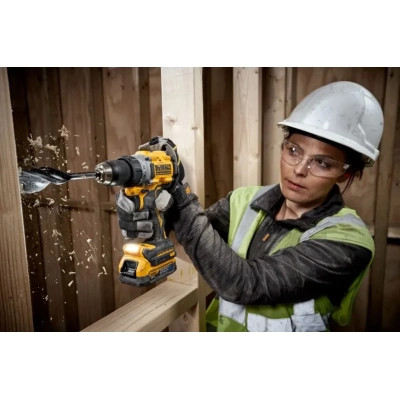 Шуруповерт DeWALT XR Li-Ion PowerStack 90 Нм, 18V 1x1.7Ah, кейс TSTAK (DCD800E1T)