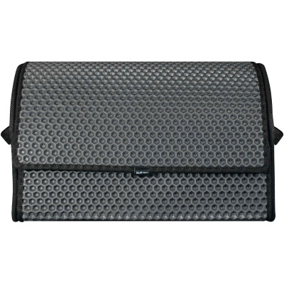 Сумка-органайзер EVAtech M-PRO 32x50x30 см. Сота сіра з чорним кантом (BS13642OM3SGB)