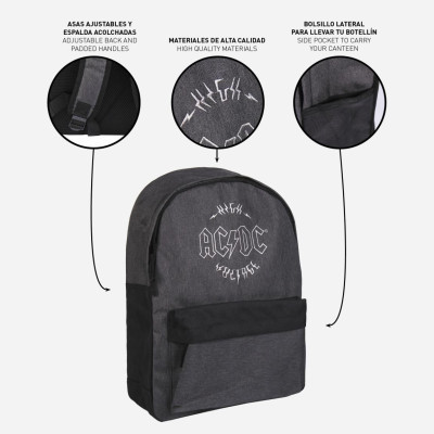 Рюкзак шкільний Cerda AC/DC - Casual Urban Backpack (CERDA-2100003719)