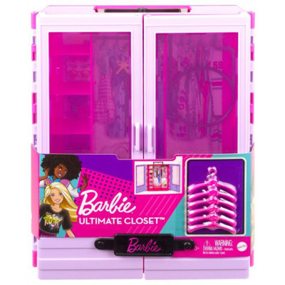 Ігровий набір Barbie Бузкова шафа для одягу (HJL65)