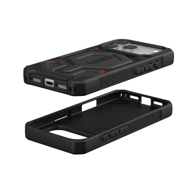 Чохол до мобільного телефона UAG iPhone 17 Pro Monarch Pro MagSafe Kevlar Black (114513113940)