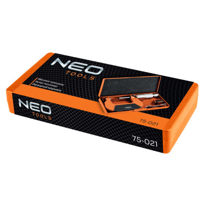 Мікрометр Neo Tools з верн&#039;єром 25-50 мм, ±0.01 мм/м (75-021)