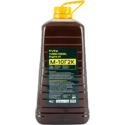 Моторна олива VIRA М-10Г2К SAE 30 4 л (VI0318)