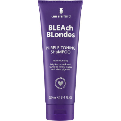 Шампунь Lee Stafford Bleach Blondes Purple Toning для освітленого волосся 250 мл (5060282705777)
