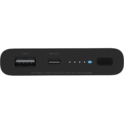 Батарея універсальна Xiaomi Mi 10W Wireless Power Bank 10000mAh PD/3.0, QC/3.0, Black (BHR5460GL)
