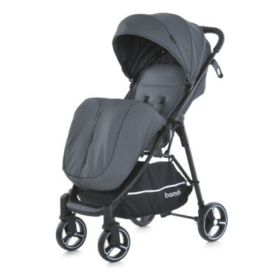 Коляска Bambi M 4249-2 gray matt